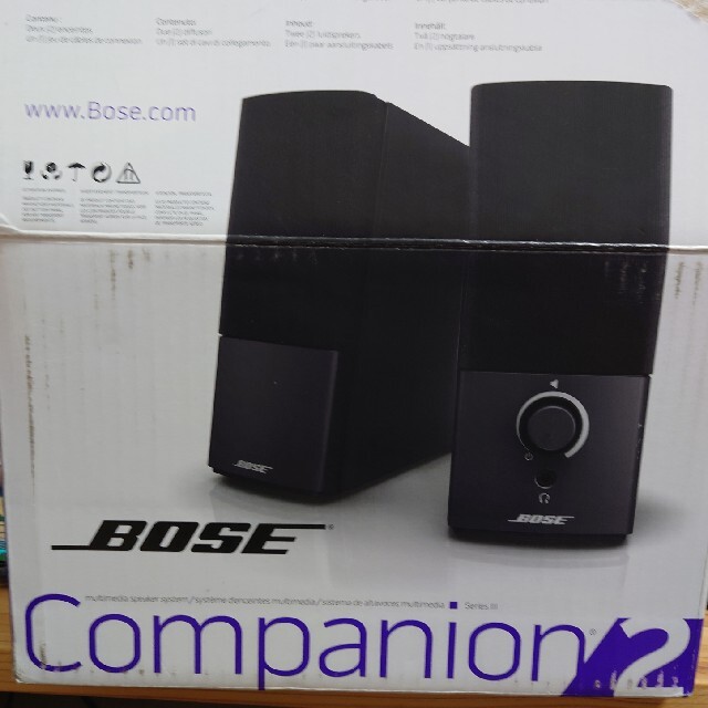 BOSE(ボーズ)のBOSE COMPANION2 SERIES 3 BK スマホ/家電/カメラのオーディオ機器(スピーカー)の商品写真