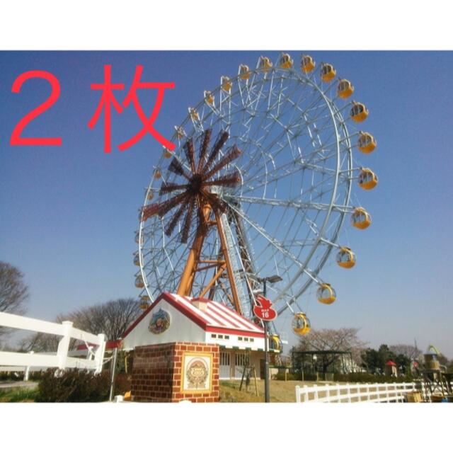 東武動物公園　ハッピー　フリーパス　2枚　ペア