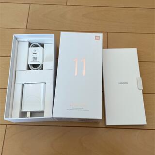ANDROID - 【美品】Xiaomi M11 Lite 5G ブラック 128GBの通販 by