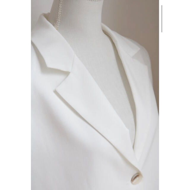 notched lapel collar linenmixlongjacket 6
