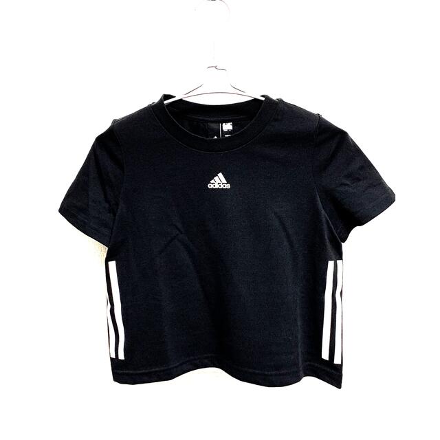 adidas(アディダス)の【新品タグ付き】アディダス Tシャツ ブラック レディースのトップス(Tシャツ(半袖/袖なし))の商品写真