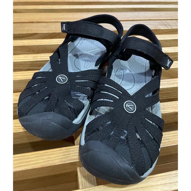 ☆未使用☆keen ローズサンダル 22.5