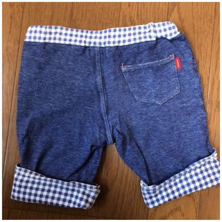 mikihouse - ミキハウス デニム風ハーフパンツ ストレッチ100の通販 by ...