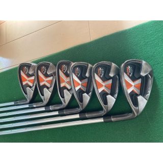 キャロウェイ(Callaway)のキャロウェイ　X24 HOTアイアン 7,8,9,Pw,Aw,Sw おまけ付き(クラブ)