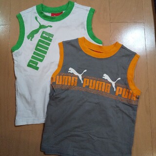 プーマ(PUMA)のPUMA  130サイズ　ノースリーブシャツ　2枚(Tシャツ/カットソー)