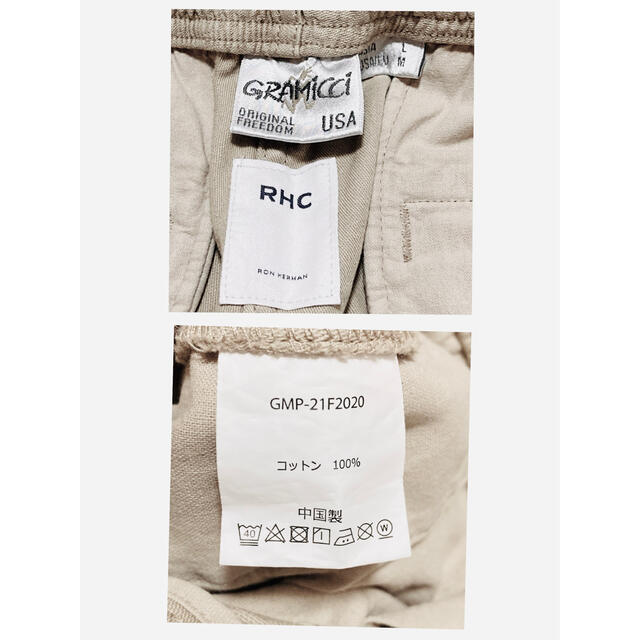 RHC Ron Herman ロンハーマン × グラミチ 別注 カーゴパンツ