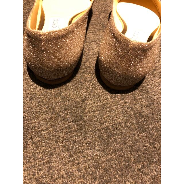 JIMMY CHOO(ジミーチュウ)のはなこさま専用　JIMMY CHOO (Romy flat)35/ハーフ レディースの靴/シューズ(ハイヒール/パンプス)の商品写真