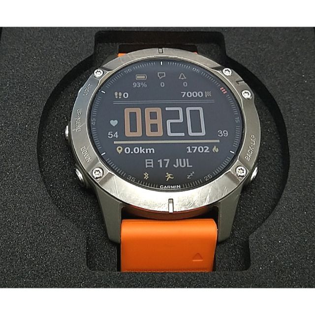 GARMIN fenix 6 Sapphire Ti Gray スマートウォッチ