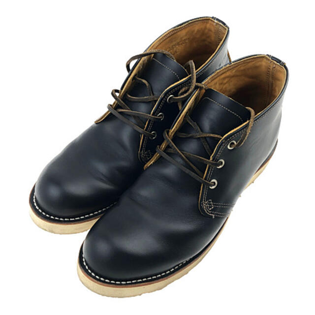 RED WING レッドウィング ブーツ 9852 犬タグ 復刻 IRISH SETTER CHUKKA Black Klondike アイリッシュセッター チャッカ ブーツ ブラック系約31cm高さ