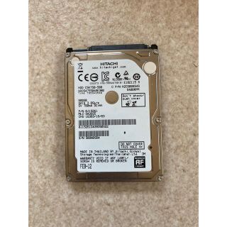 ヒタチ(日立)のシャープ AQUOS BD用HDD(500GB)(その他)