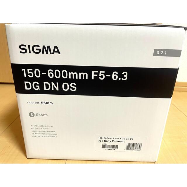 SIGMA(シグマ)のシグマ  150-600mm F5-6.3 DG DN OS ソニーEマウント用 スマホ/家電/カメラのカメラ(レンズ(ズーム))の商品写真