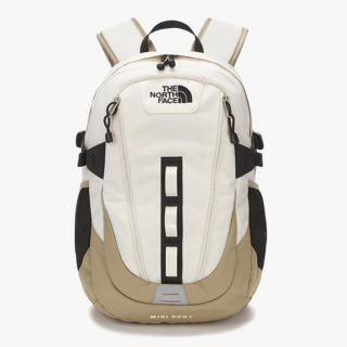 ザノースフェイス(THE NORTH FACE)の【新品】ノースフェイス ミニショット リュック アイボリー 海外限定(リュック/バックパック)