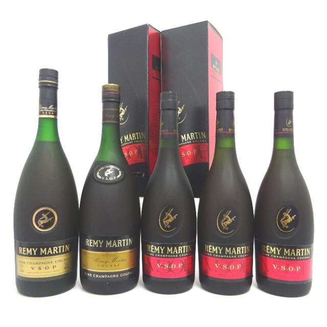 未開封☆REMY MARTIN【レミーマルタン】 5本セット 700/1000ml 箱付