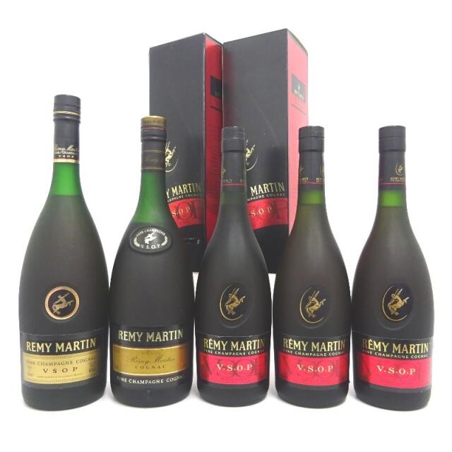 未開封★REMY MARTIN【レミーマルタン】 5本セット 700/1000ml 箱付