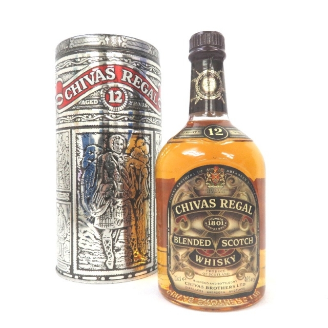 未開封★Chivas Regal【シーバスリーガル】 12年 復刻ラベル 700ml 箱なし