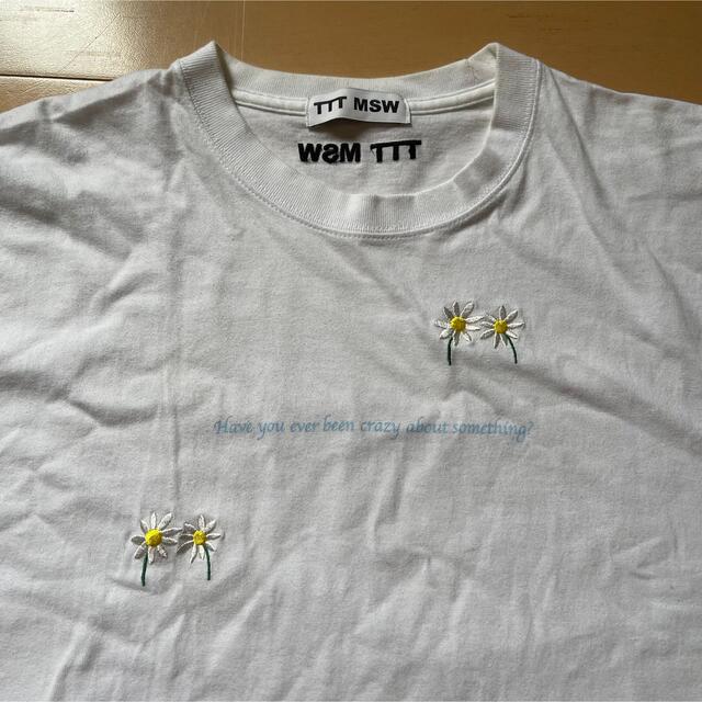 希少 初期 TTT_MSW フラワー Tee Tシャツ