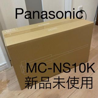 パナソニック(Panasonic)の【新品未使用】Panasonic コードレスクリーナー MC-NS10K ホワイ(掃除機)