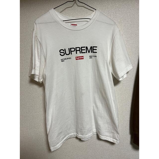 Supreme - シュプリーム Est. 1994 Tシャツ ホワイトSの通販 by キング ...