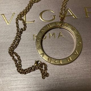 ブルガリ(BVLGARI)のブルガリ正規品　超ボリュームフルロゴチャームネックレス(ネックレス)