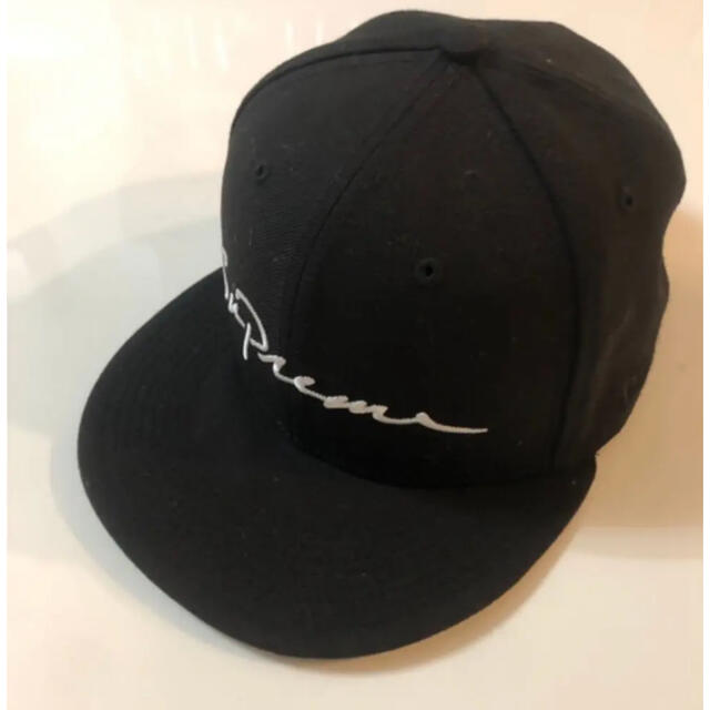 18FW Supreme Classic Script New Era Cap 1