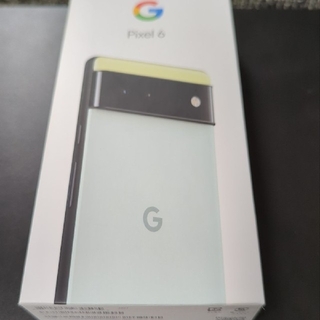 グーグル(Google)のpixel6(スマートフォン本体)