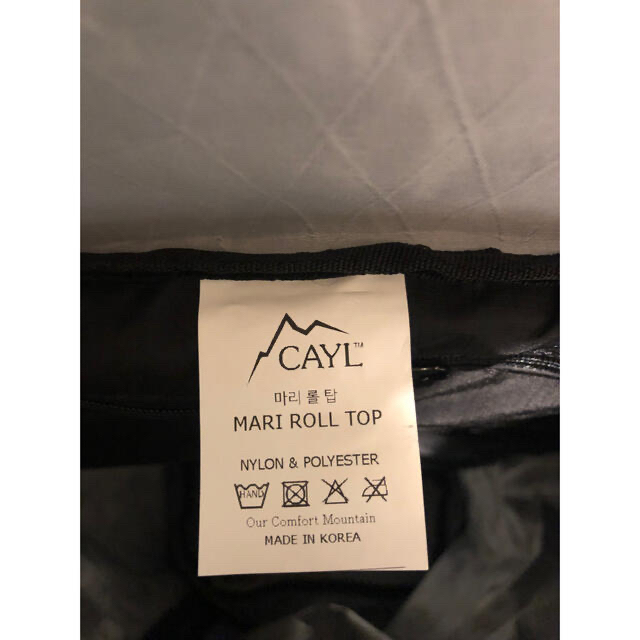 CAYL X-PAC MARI Roll Top ケイル マリロールトップ メンズのバッグ(バッグパック/リュック)の商品写真