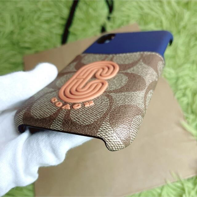 COACH(コーチ)の【新品】COACH メンズ向けiPhone X/XS用スマホケース スマホ/家電/カメラのスマホアクセサリー(iPhoneケース)の商品写真