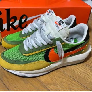 サカイ(sacai)のNIKE LD Waffle Sacai Green Multi size 28(スニーカー)