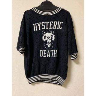 ヒステリックグラマー(HYSTERIC GLAMOUR)のヒステリックグラマー PANDA DEATH編込 プルオーバー(ニット/セーター)