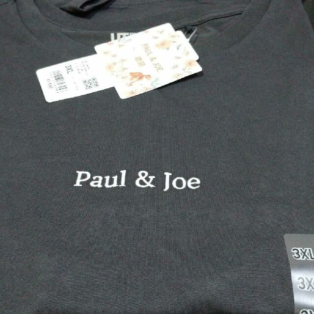 UNIQLO(ユニクロ)のUNIQLO　ユニクロ　ポール&ジョー　Tシャツ　猫　ネコ　大きいサイズ　3XL レディースのトップス(Tシャツ(半袖/袖なし))の商品写真