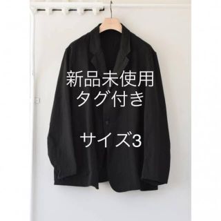 コモリ(COMOLI)のCOMOLI 22ss ブラックワークジャケット(V01-01012)(カバーオール)