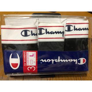 チャンピオン(Champion)のレディースボクサーショーツ　L 新品　3枚セット チャンピオンChampion(ショーツ)