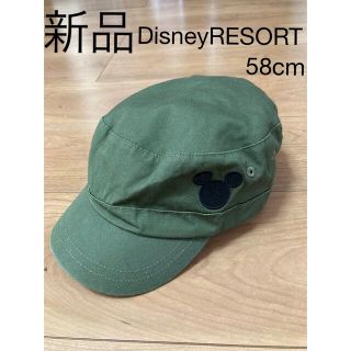 ディズニー(Disney)の新品 DisneyRESORT ディズニー ミッキー ワークキャップ カーキ(キャップ)