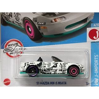 '91 MAZDA MX-5 MIATA 並行輸入品(ミニカー)