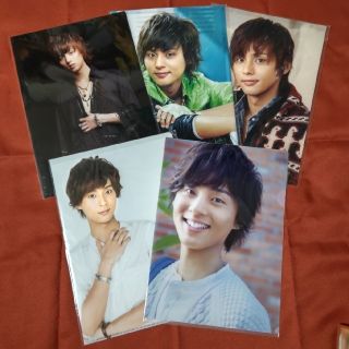 キスマイフットツー(Kis-My-Ft2)のKis-My-Ft2 藤ヶ谷太輔 クリアファイル ５点セット(アイドルグッズ)