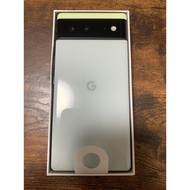 Google Pixel 6 Sorta Seafoam 128 GB au解除済simフリー状態