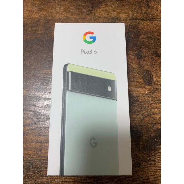 Google(グーグル)のGoogle Pixel 6 Sorta Seafoam 128 GB au スマホ/家電/カメラのスマートフォン/携帯電話(スマートフォン本体)の商品写真