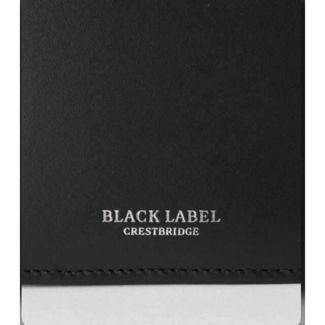 BLACK LABEL CRESTBRIDGE(ブラックレーベルクレストブリッジ)の新品 BLACK LABEL ブラックレーベル 二つ折りウォレット ブラウン メンズのファッション小物(折り財布)の商品写真