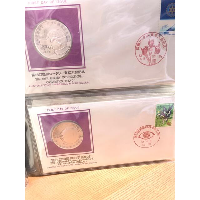 日本切手初日カバー メダルコレクション 昭和53年 純銀メダル25 日本切手初日カバー メダルコレクション 昭和53年 純銀メダル25