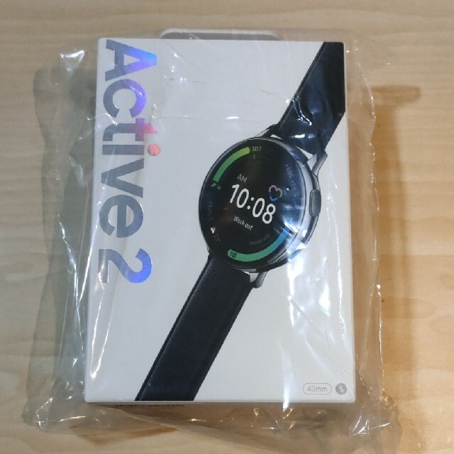 SAMSUNG(サムスン)のSAMSUNG GALAXY WATCH ACTIVE2 40MM SILVER メンズの時計(腕時計(デジタル))の商品写真