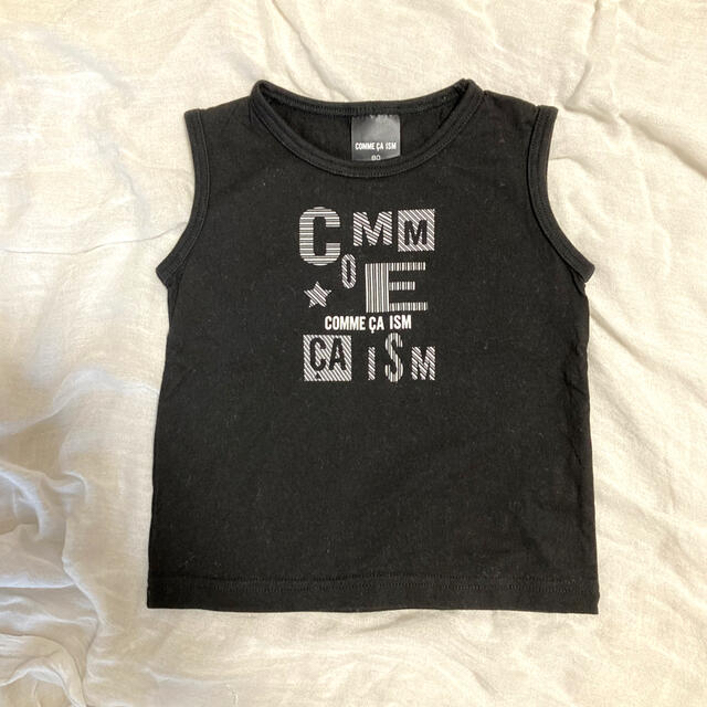 COMME CA ISM(コムサイズム)の美品！COMME CA ISM コムサイズム　タンクトップ キッズ/ベビー/マタニティのベビー服(~85cm)(タンクトップ/キャミソール)の商品写真