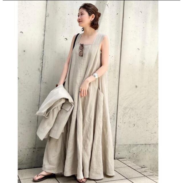 Plage  新品★Linen キャミワンピース　36サイズ★ 4