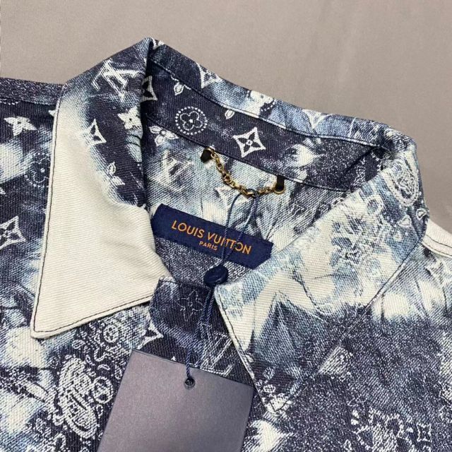 カットソー LOUIS VUITTON - 2022SS ルイヴィトン モノグラムバンダナ