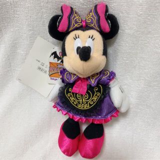 ディズニー(Disney)のディズニー ハロウィン 2012 ぬいぐるみバッジ ミニー(ぬいぐるみ)