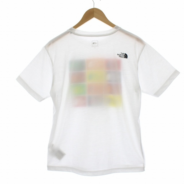THE NORTH FACE(ザノースフェイス)のザノースフェイス ショートスリーブカラードハーフドームロゴスティー M 白 メンズのトップス(Tシャツ/カットソー(半袖/袖なし))の商品写真
