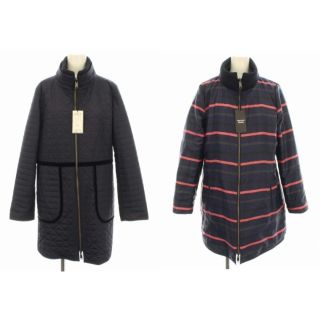 ソニアリキエル(SONIA RYKIEL)のソニアリキエル 17AW タグ付き リバーシブル 中綿コート 40 紺(その他)