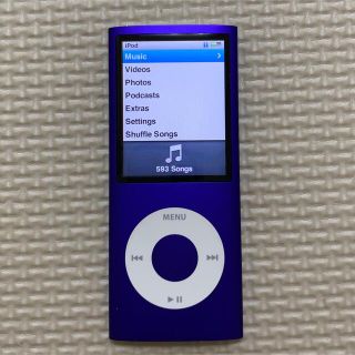 アイポッド(iPod)のiPod nano 第4世代 8gb （ジャンク）(ポータブルプレーヤー)