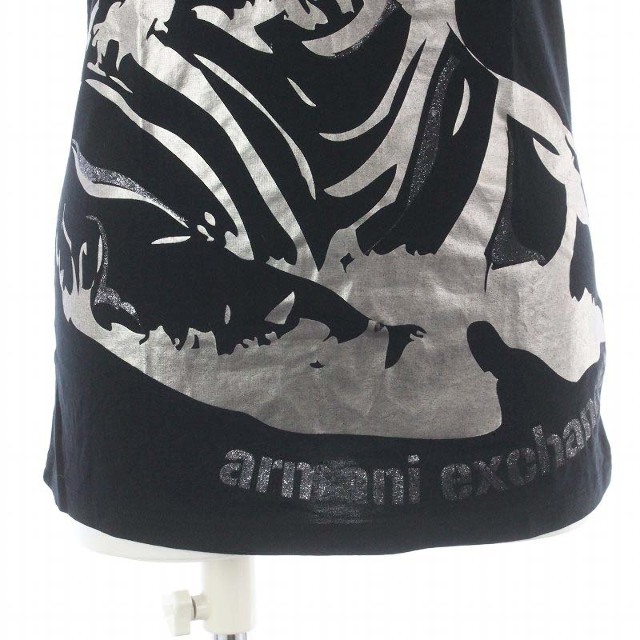 ARMANI EXCHANGE(アルマーニエクスチェンジ)のアルマーニエクスチェンジ Tシャツ カットソー 半袖 クルーネック M ■EC レディースのトップス(Tシャツ(半袖/袖なし))の商品写真