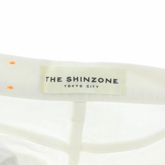 Shinzone - シンゾーン キャロットデニム パンツ ジーンズ 32 S 白 ホワイトの通販 by ベクトル ラクマ店｜シンゾーンならラクマ