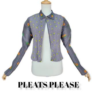 プリーツプリーズイッセイミヤケ 花柄 トップスの通販 24点 | PLEATS